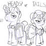 Pony Lutece Twins (Sketch)