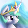 Royal Portrait - Princess Celestia (redo)