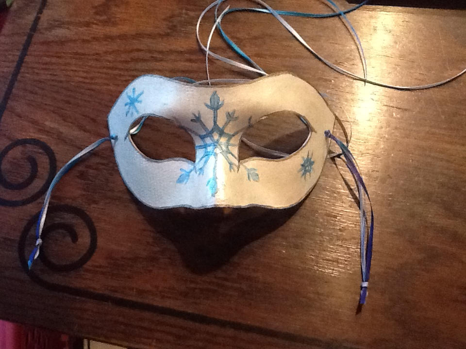 Frozen- Elsa Inspired Masquerade Mask. by cinderpaw1 on DeviantArt