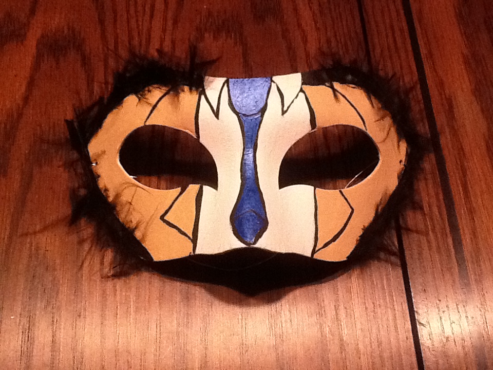 Castiel Inspired Masquerade Mask