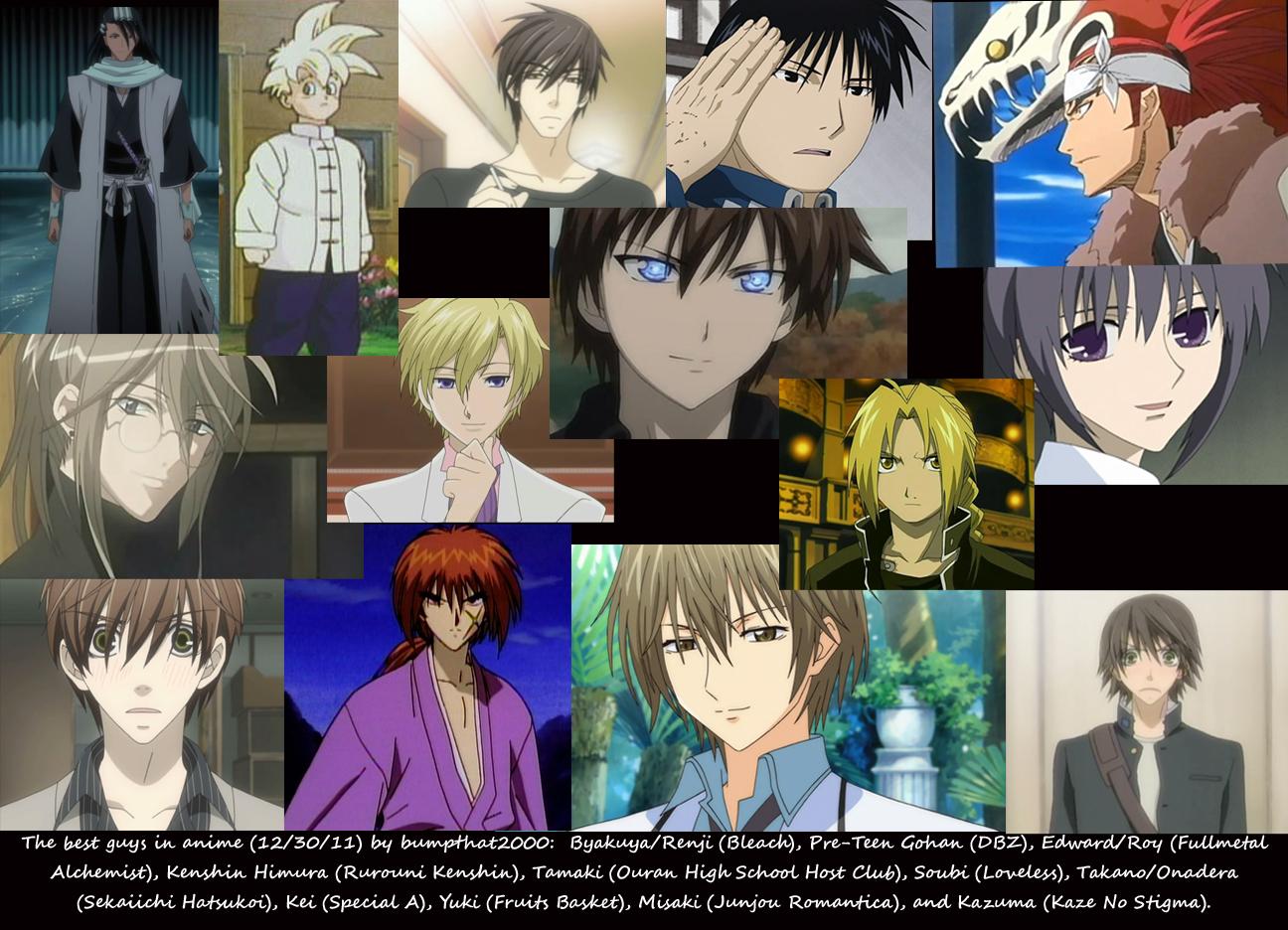 2008's Dozen: Favorite Anime Guys – METANORN