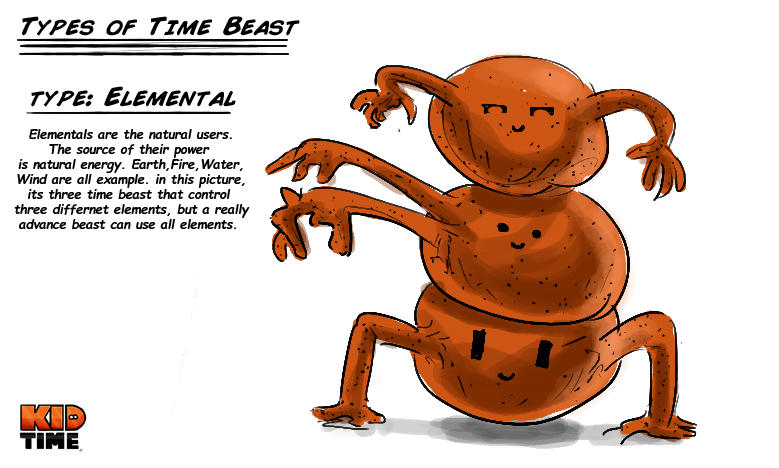 Time Beast_Elementals by JohnWRoberts on DeviantArt