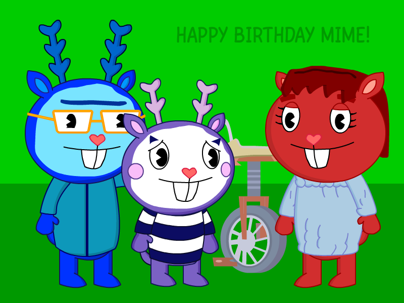 Happy Birthday Mime