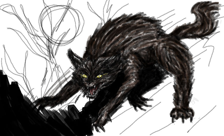 werewolf color process by moontail-reddragon on DeviantArt