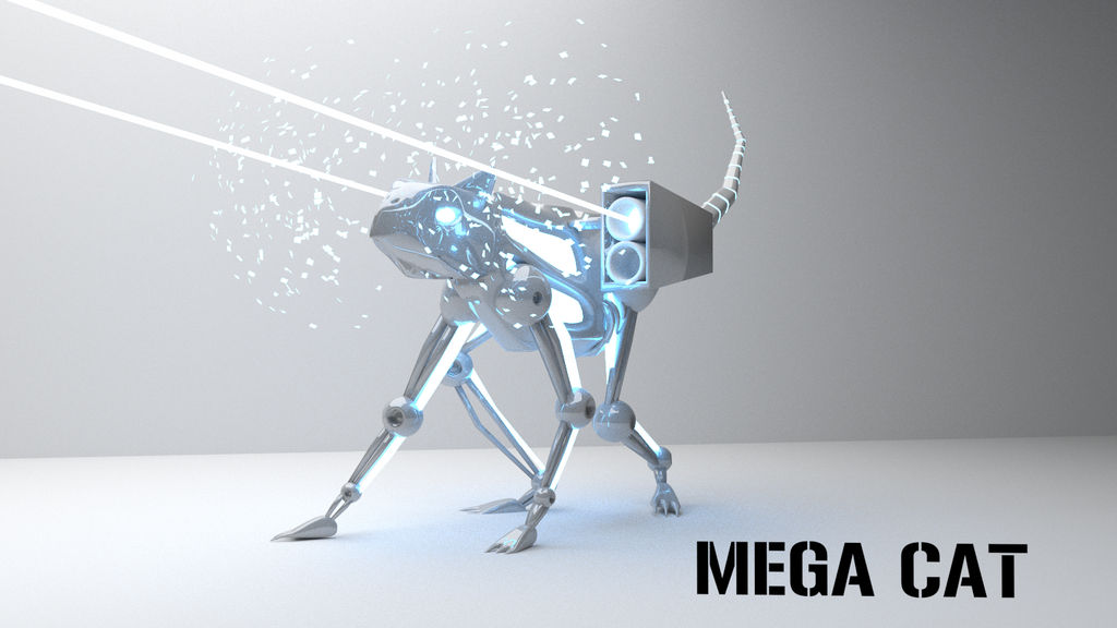 Cat Mega Rig Mega Cat by MikeClark3dartist on DeviantArt
