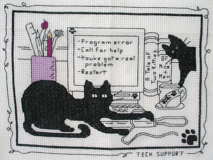 Le Chat Noir: Tech Support by cloudrat