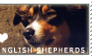 English Shepherd Stamp