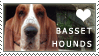 Basset Hound Love Stamp by cloudrat