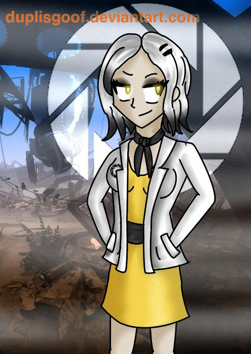 GLaDOS as human? by Duplisgoof on DeviantArt