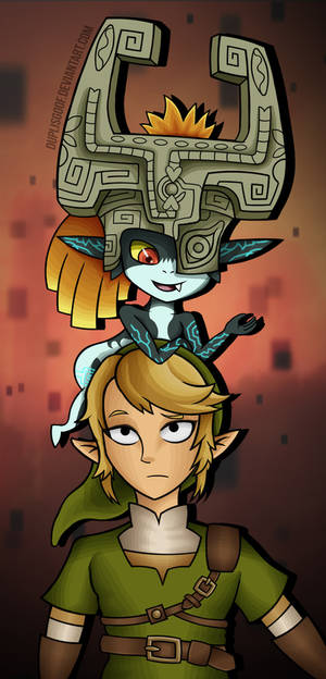 Link and Midna - Twilight Princess