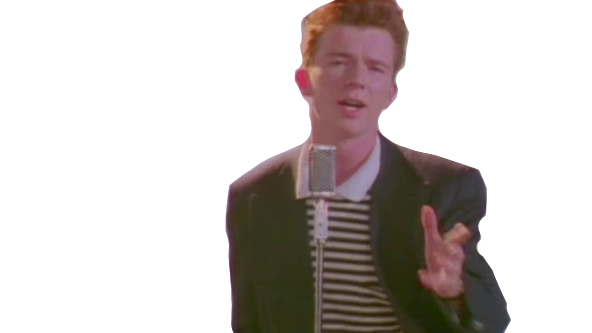 Rick Astley is on a (Rick) roll