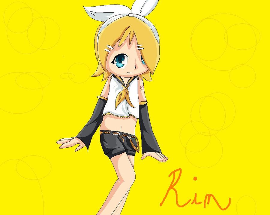 kagamine rin by kolthedestroyer on DeviantArt