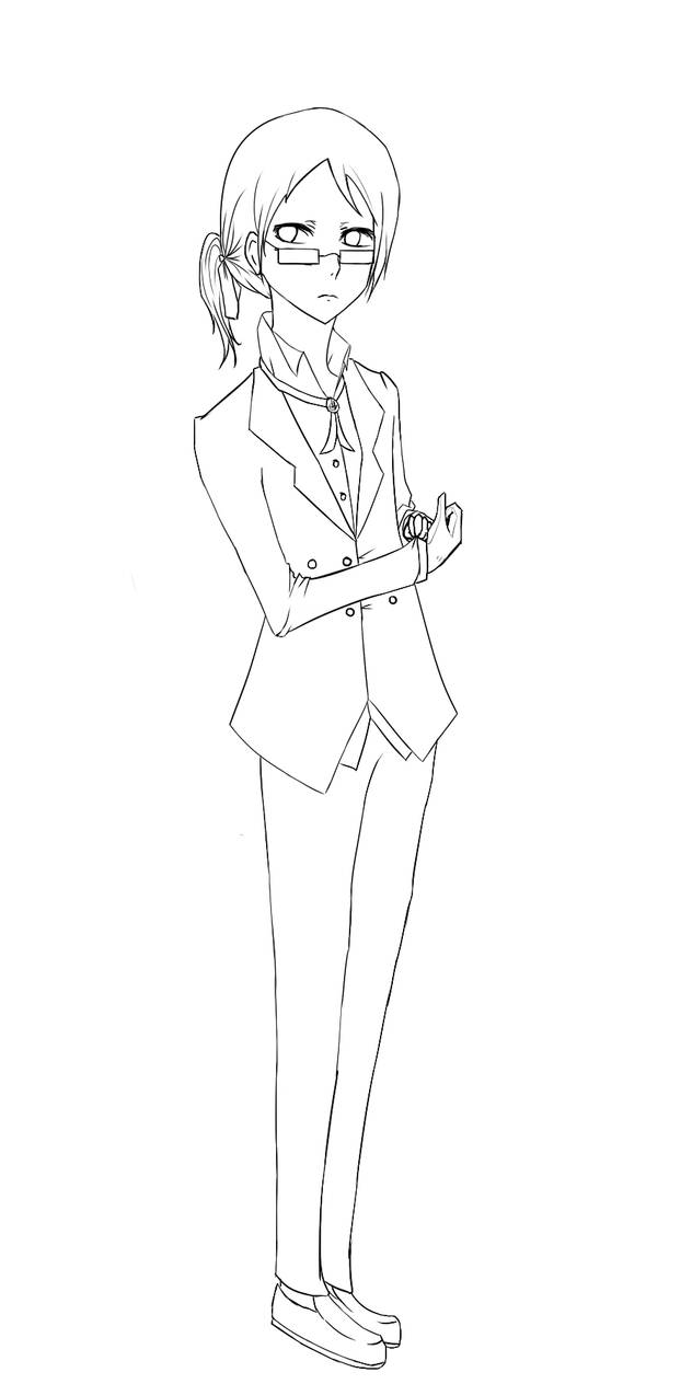 butler lineart by alyice on DeviantArt