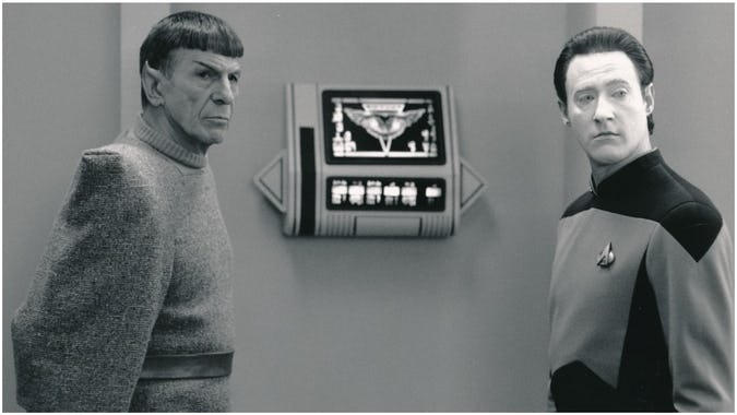 Spock Data Card Spock-and-Data by dealbreaker1 on DeviantArt