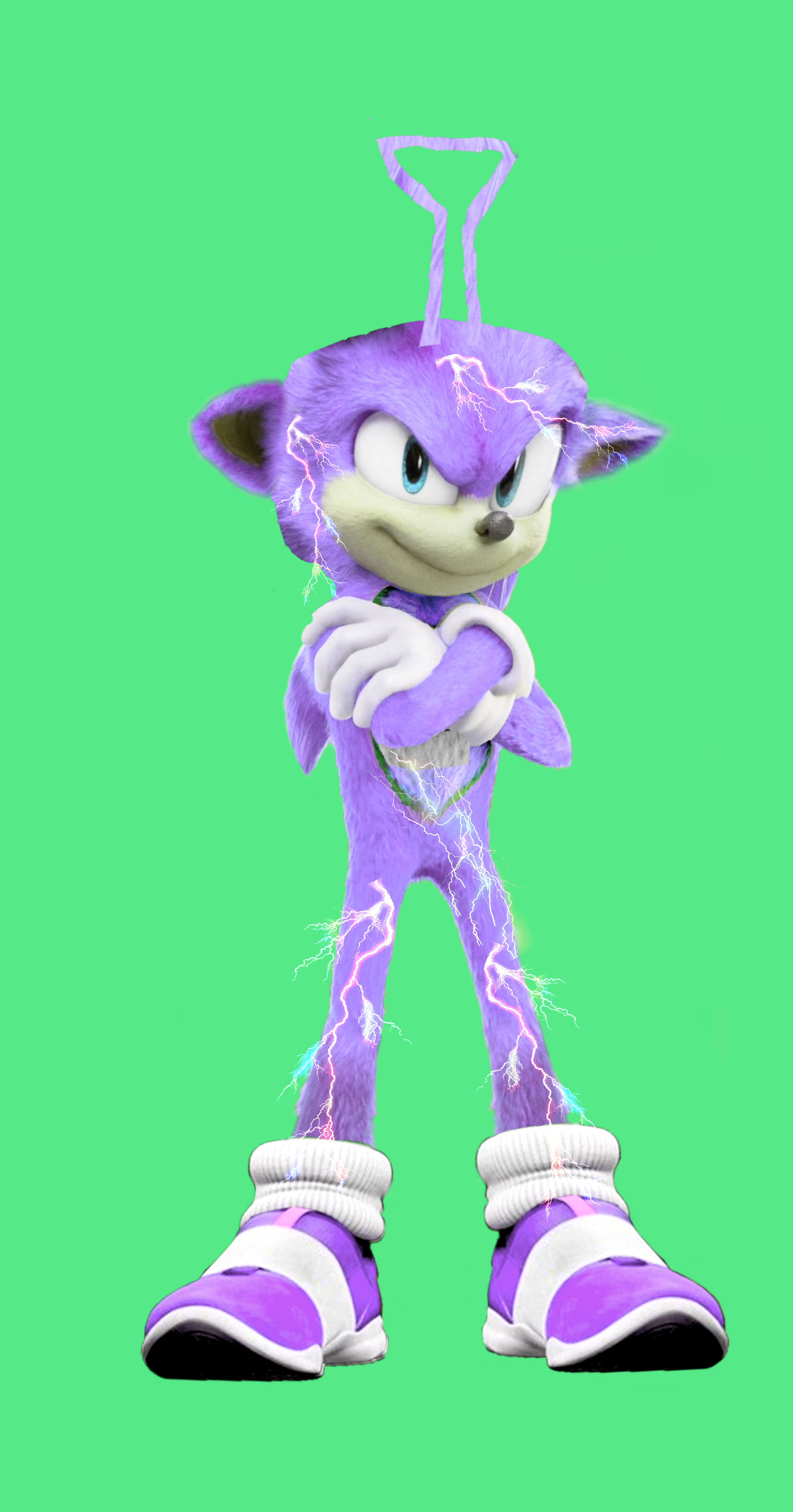 This Is Tinky Winky As Hyper Sonic Sonic 3 Movie.! by LiamHnath on  DeviantArt