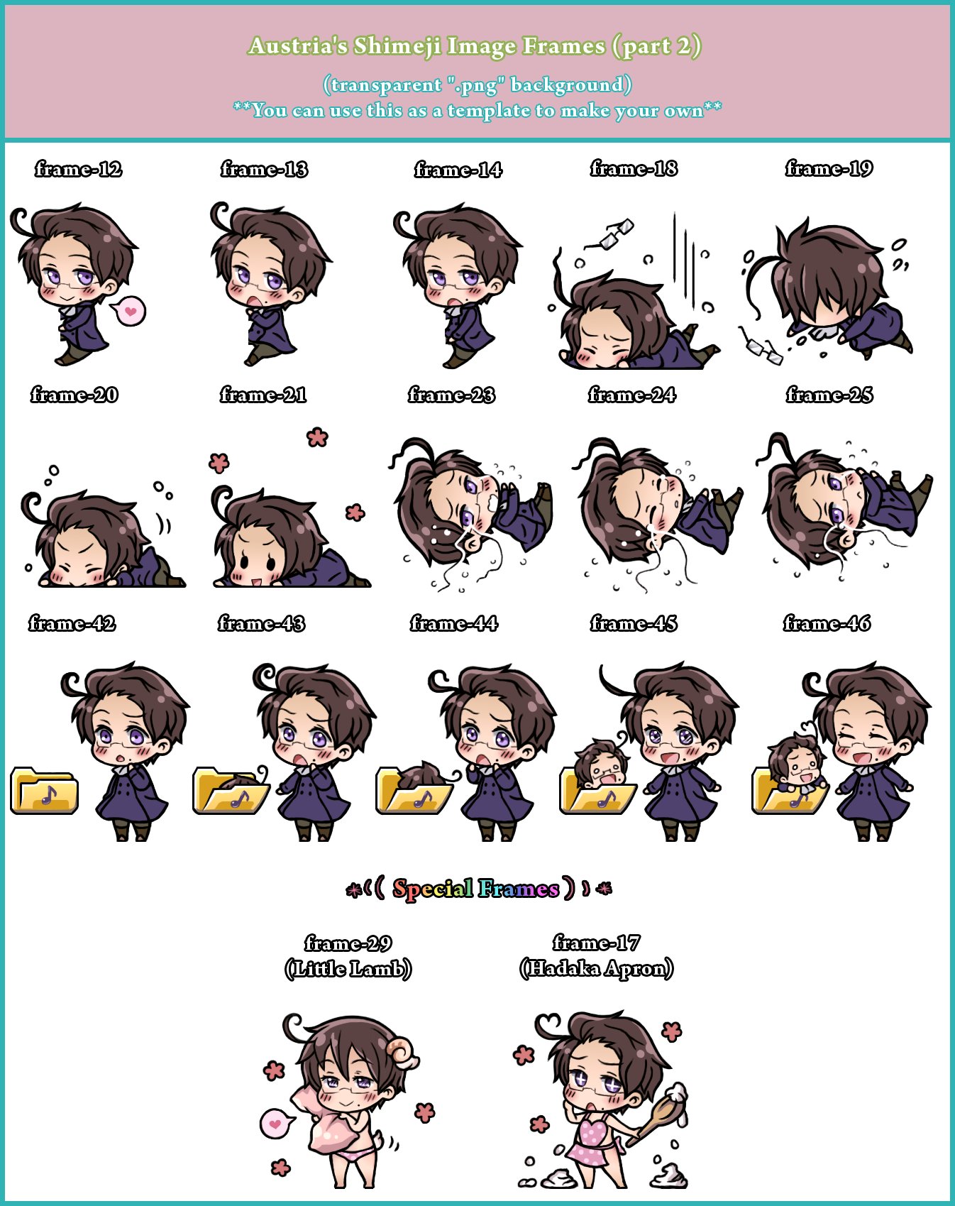 Austria Shimeji frames part 2 by karukumi2 on DeviantArt