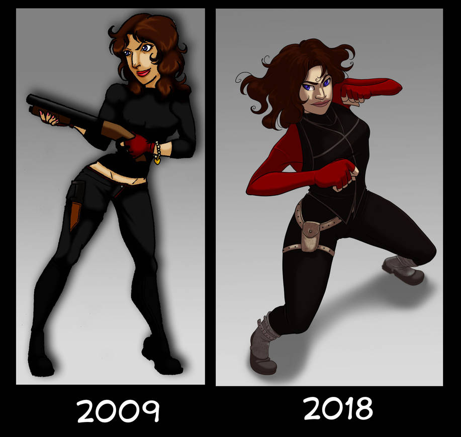 Della Rae Della Rae's Glow Up by Musashden on DeviantArt