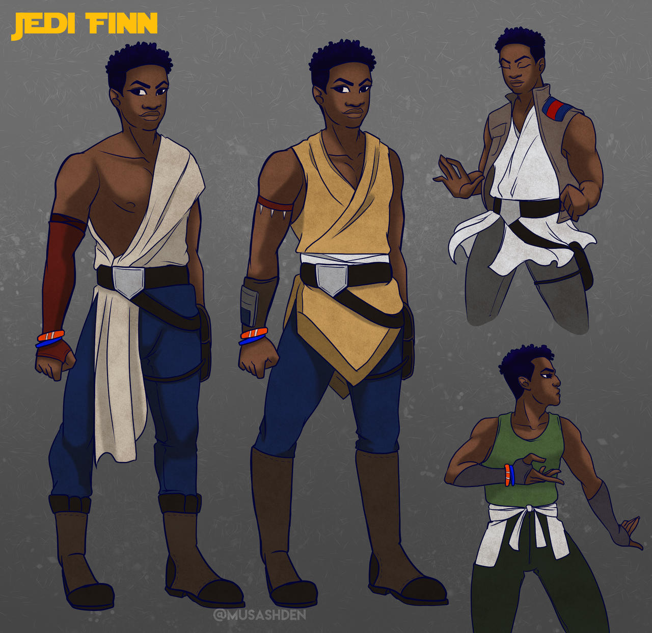 Jedi Finn By Musashden On DeviantArt jedi-finn-by-musashden-on-deviantart