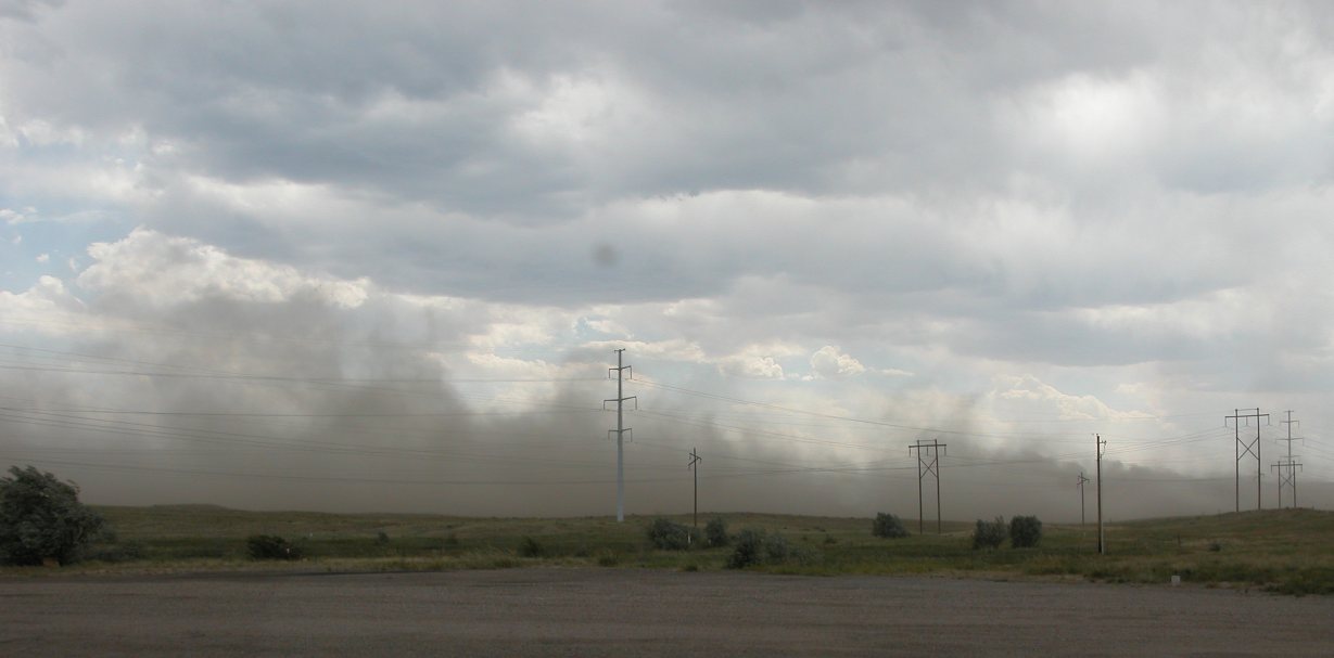 Wyoming Dust Storm