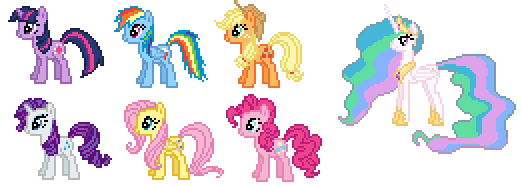 Mlp Sprite Rd MLP FiM sprites. by Virydyan on DeviantArt