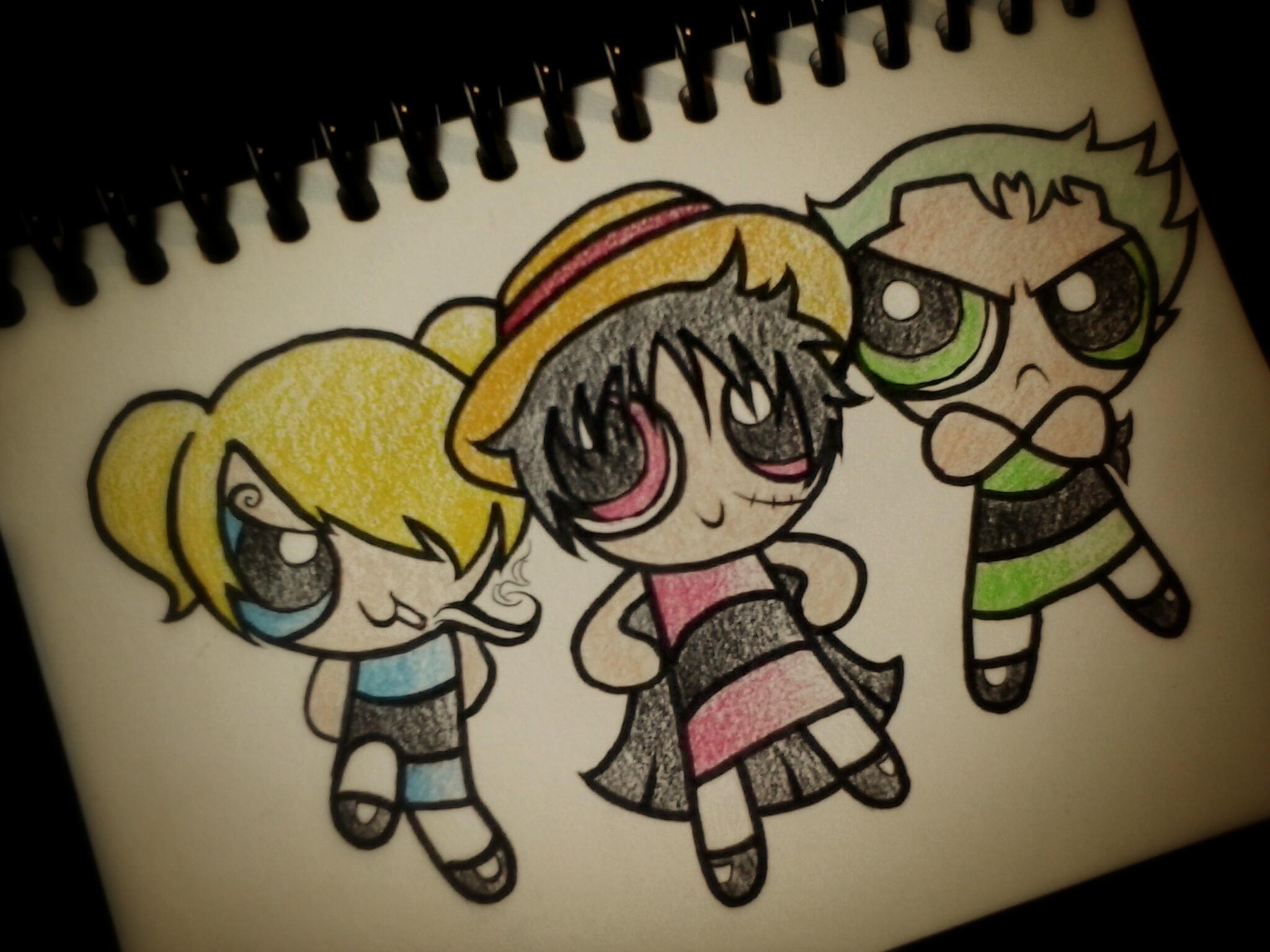 The Powerpuff Monster Trio