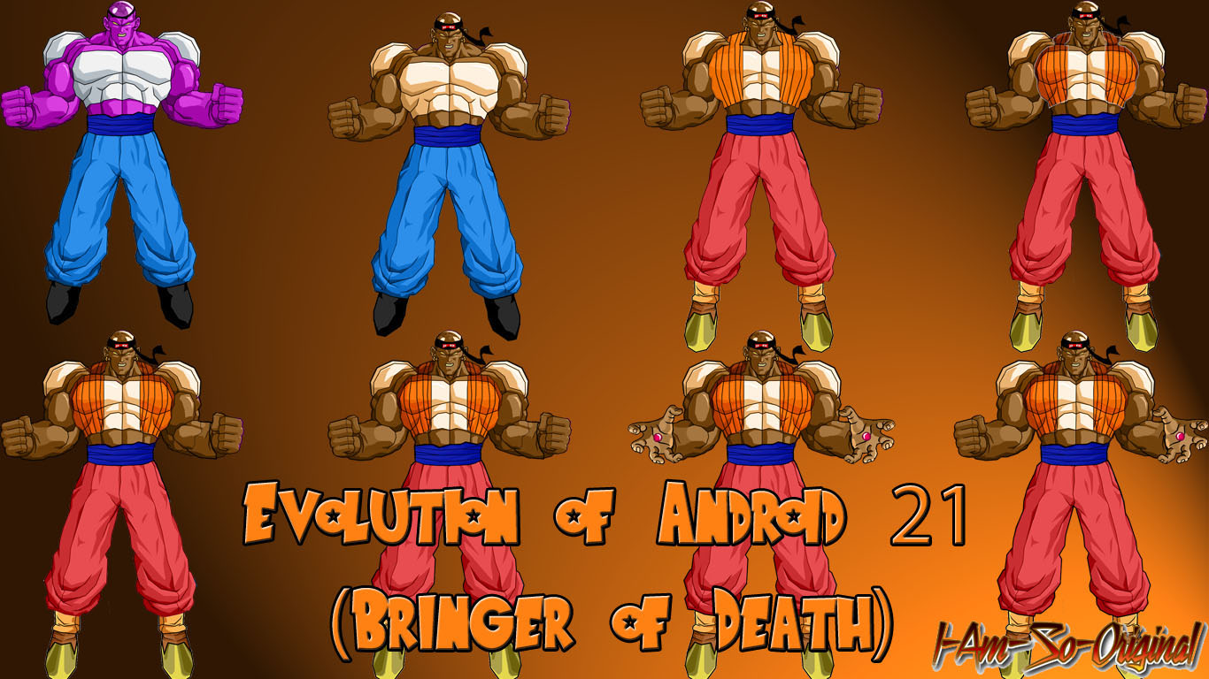 Evolution of Android 21 (Bringer of Death)