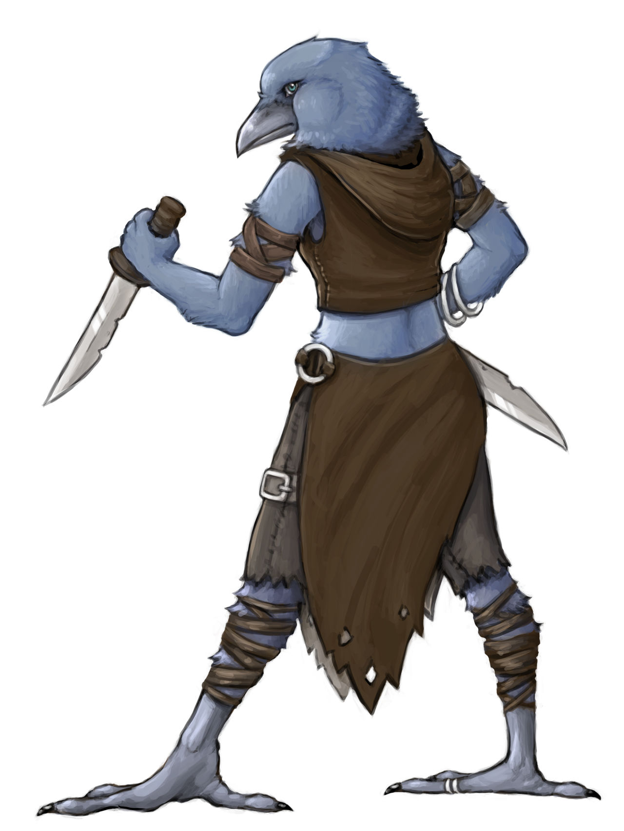 Tengu Rogue Rough Art by GiraffeHydra on DeviantArt