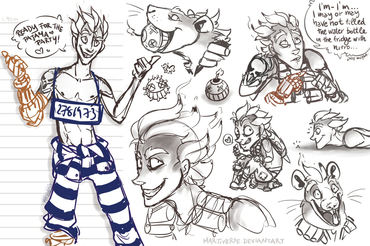 Junkrat sketches