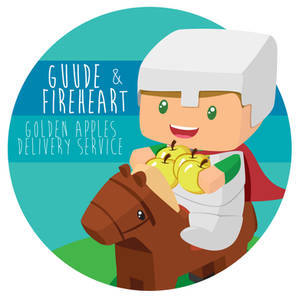 Guude and Fireheart Golden Apples Delivery Service