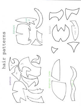 homestuck hair patterns