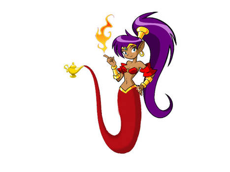 Shantae genie