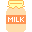 F2U } Banana Milk Pixel