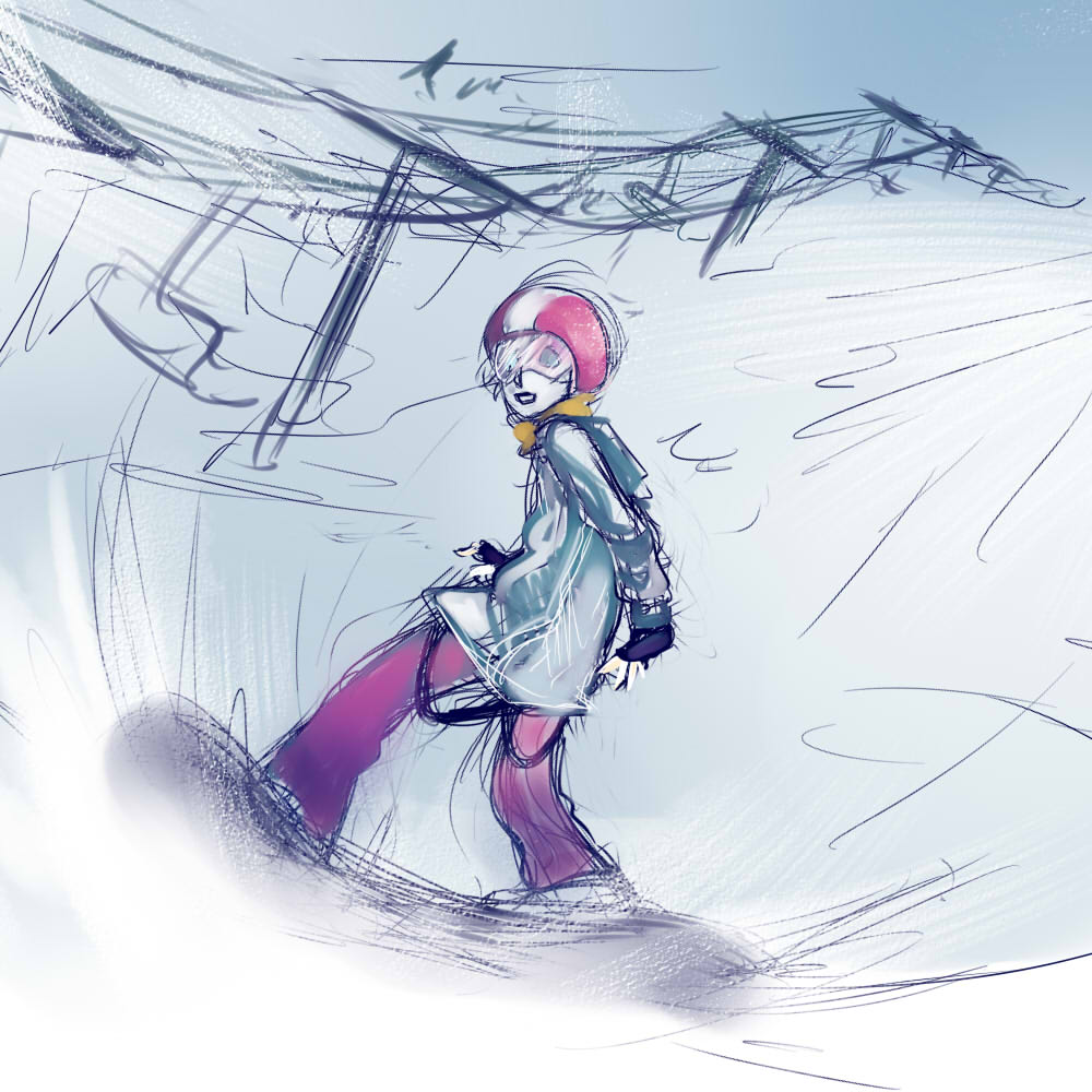 Snowboard Sketch