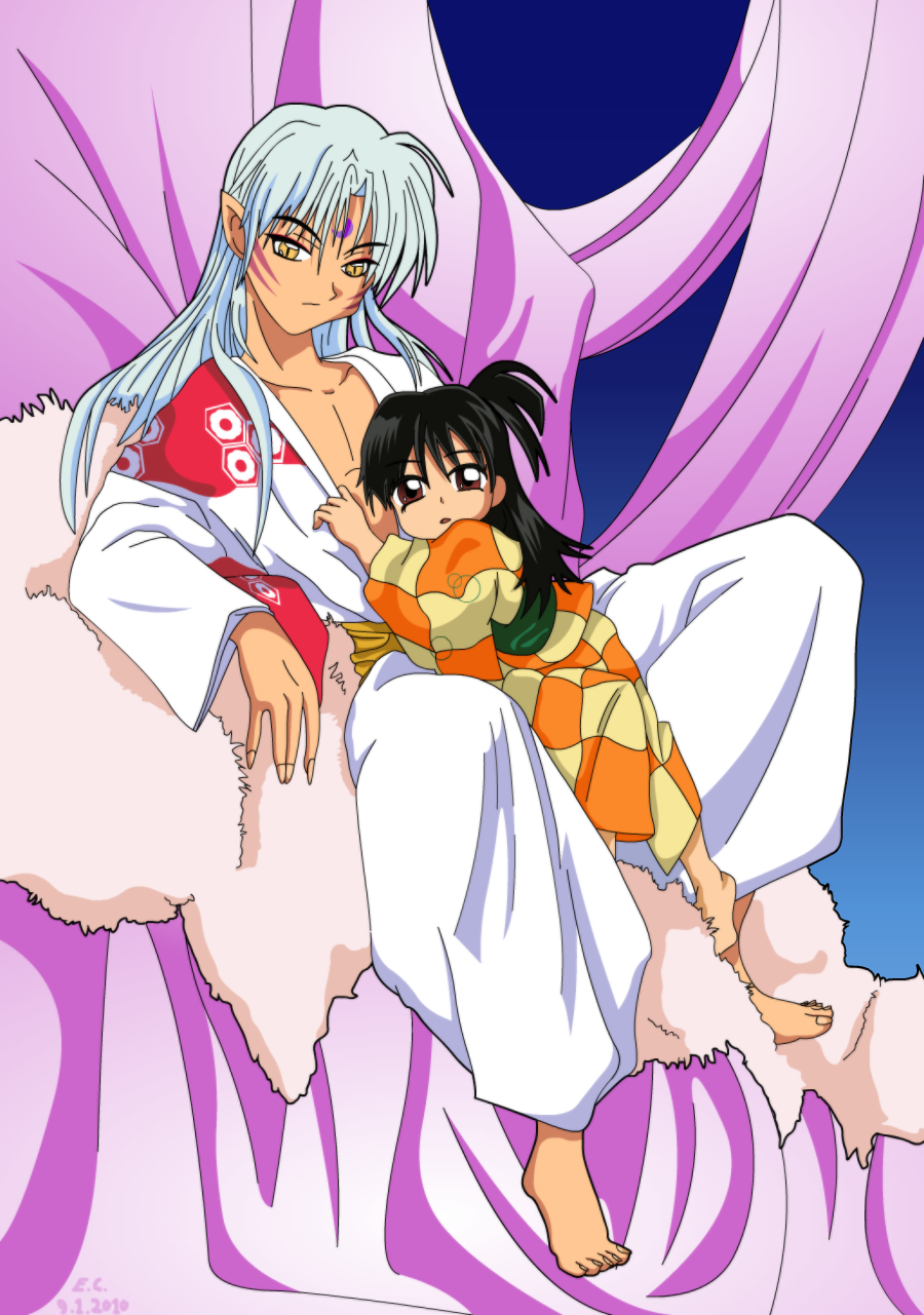 Sesshomaru and Rin