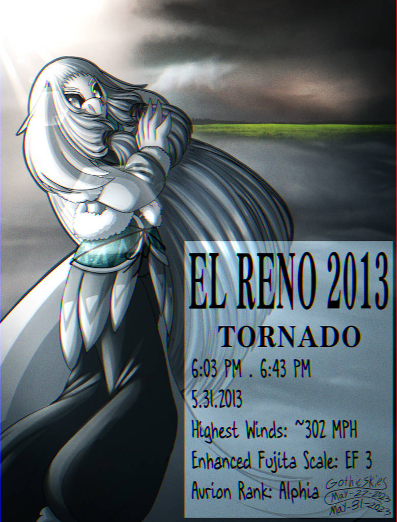 ''El Reno 2013 Tornado Presentation Card.'' by GothicSkies on DeviantArt