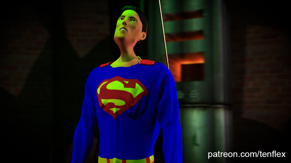 Superman vs Lexa patreon tenflex0142 by tenflex on DeviantArt