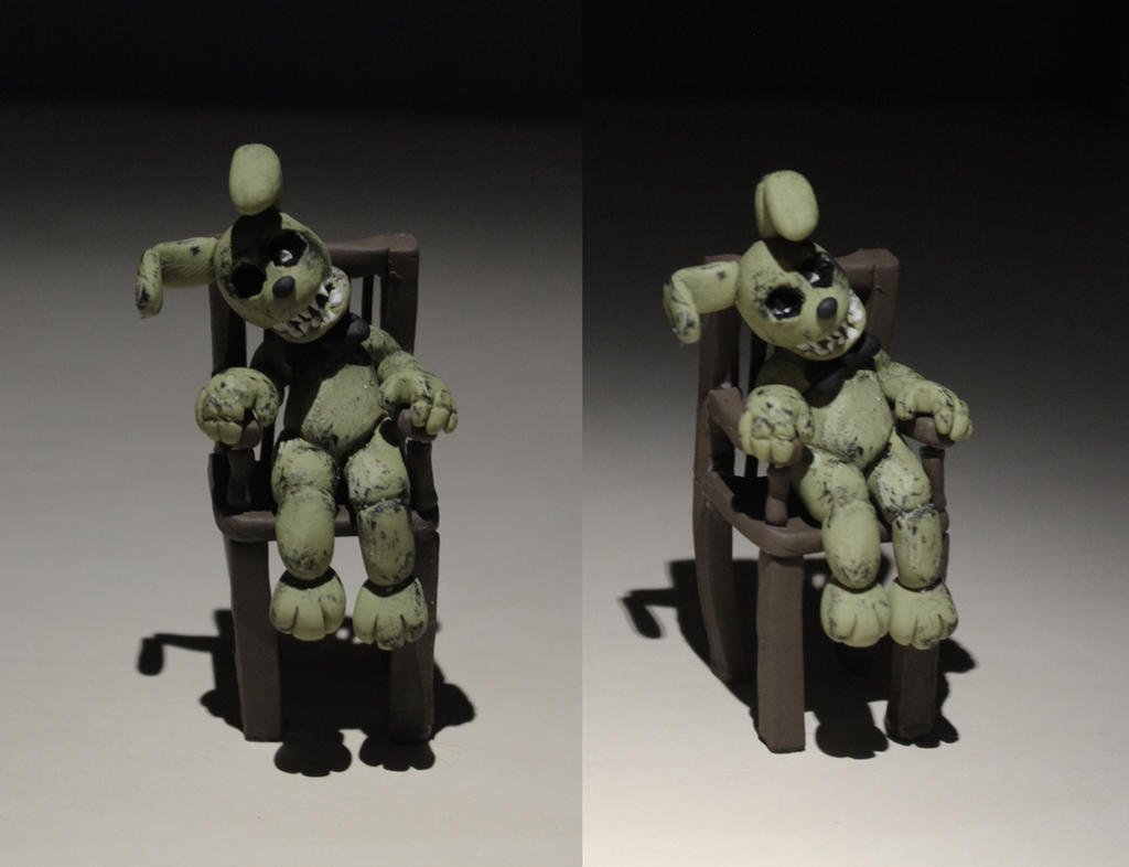 He is real??? Fully 3D printed plushtrap (OC) : r/fivenightsatfreddys