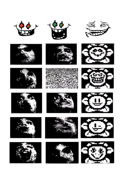 flowey's faces, Pixel Art Maker