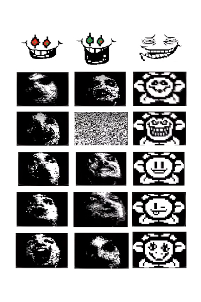 Flowey Faces For The Omega Flowey Sculpture By Dewberryart On Deviantart