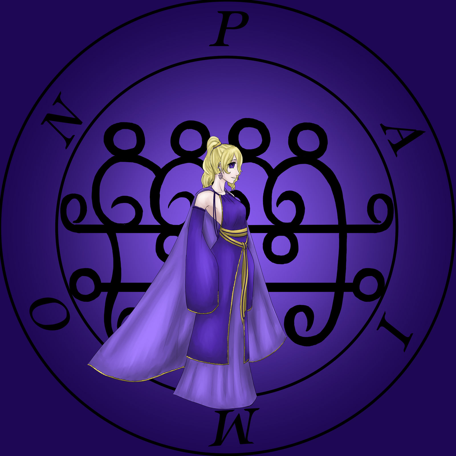 Paimon Writing Paimon by therealNovaFoster on DeviantArt