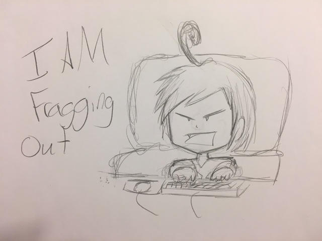 FRAGGING OUT by Sweetlysilent on DeviantArt