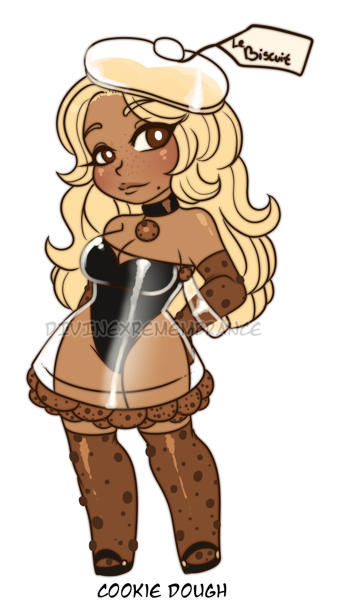 Cookie Dough, the french baker by danteshadow1