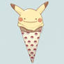 Ditto Pikachu Ice Cream 