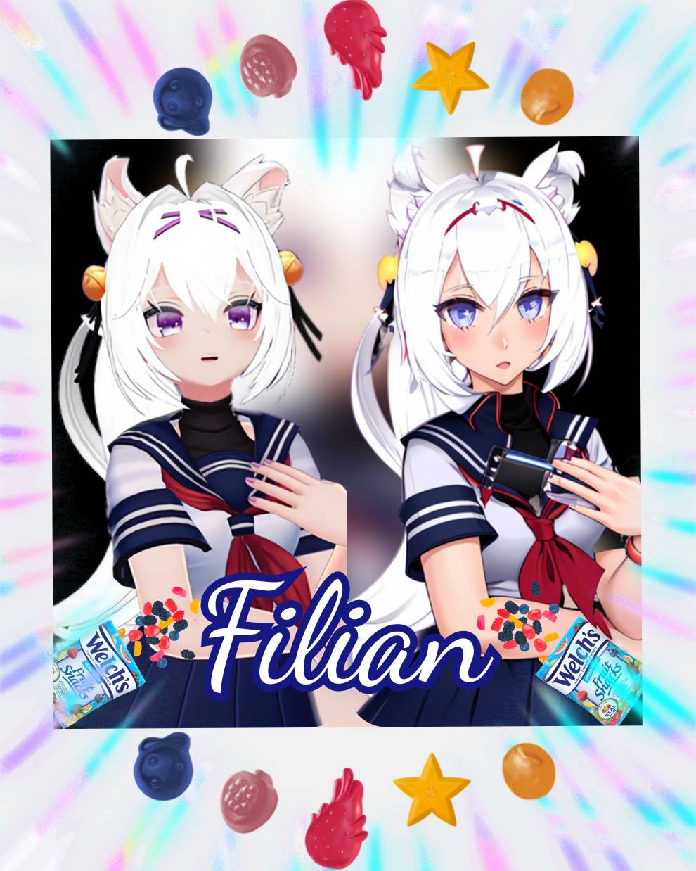 VTuber Models Redesigned with AI (Filian) by Robster2014 on DeviantArt