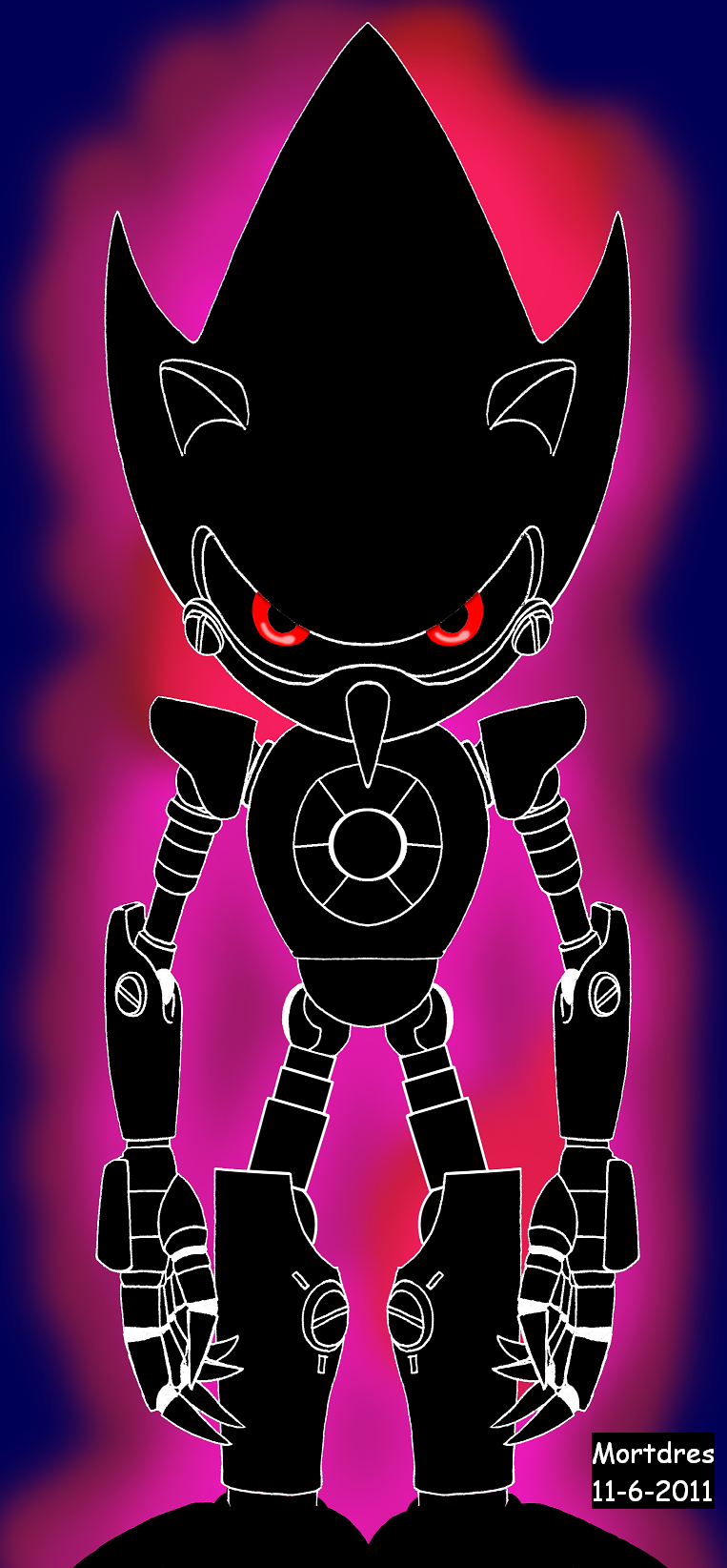 Neo Metal Sonic by Mortdres on DeviantArt