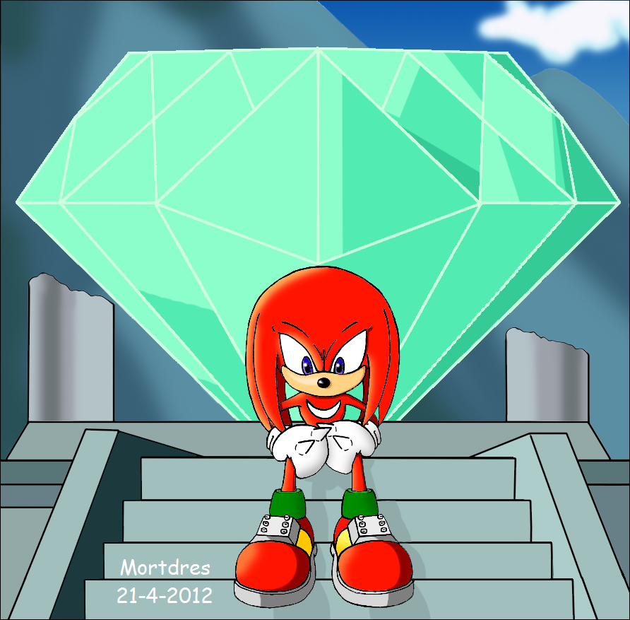 Knuckles and Master Emerald