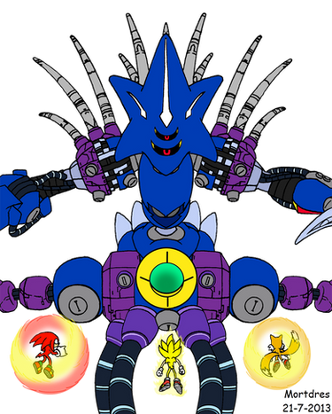 Neo Metal Sonic by Mortdres on DeviantArt