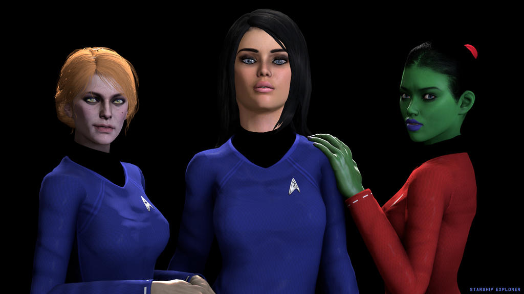 Starship Explorer - Women Power by deciever2000 on DeviantArt