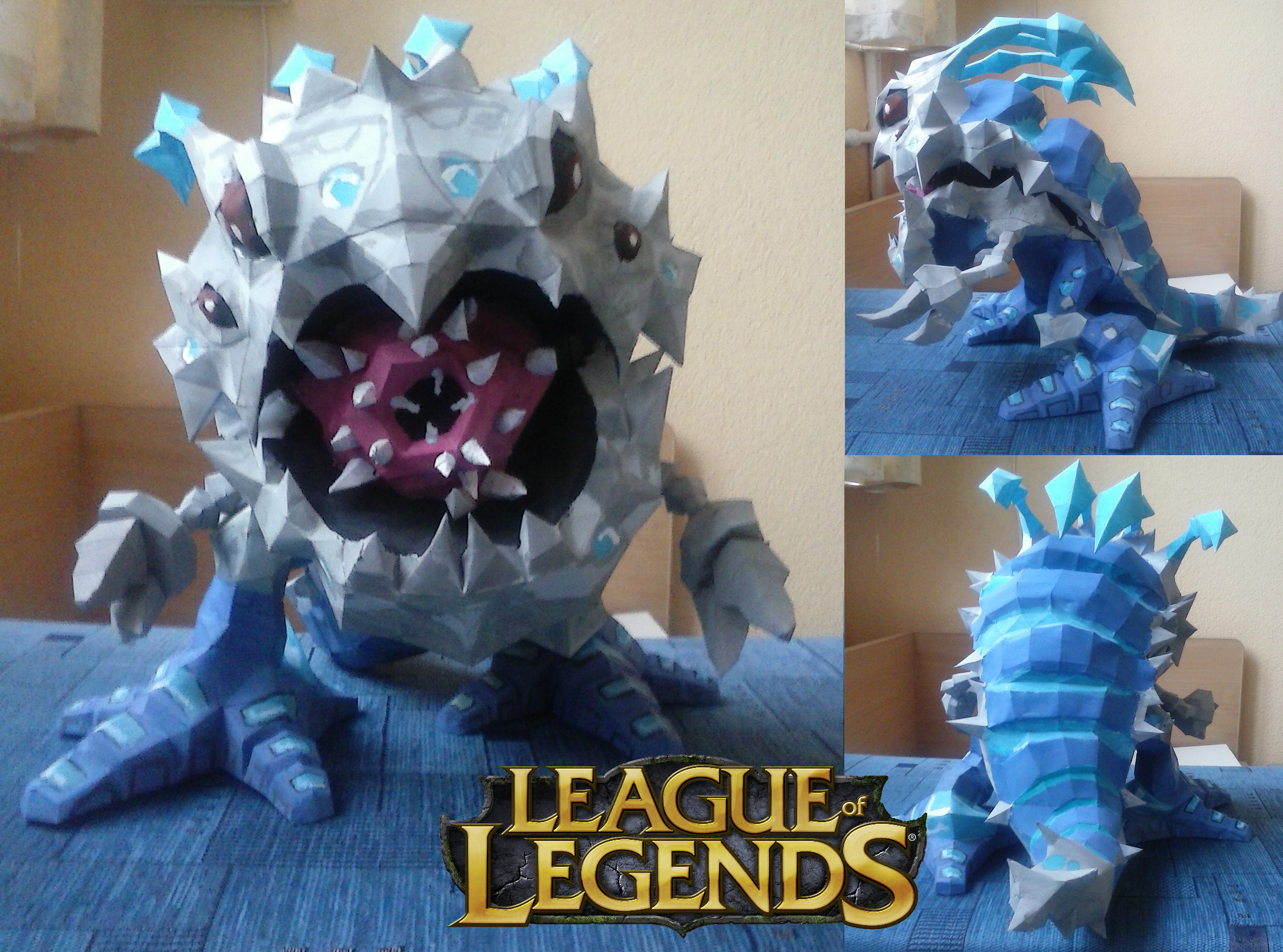 Kog'Maw papercraft - League of Legends