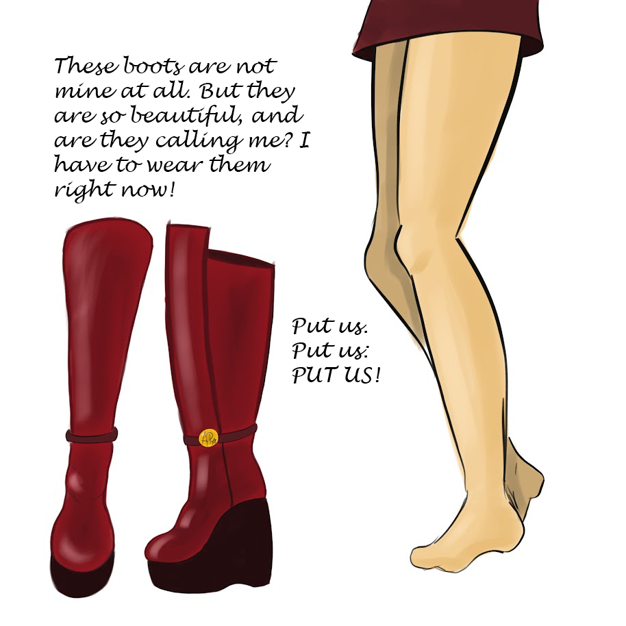 Deviantart Boots Remove Cursed Boots #1 Pt.1 by AmandaReaper1 on DeviantArt